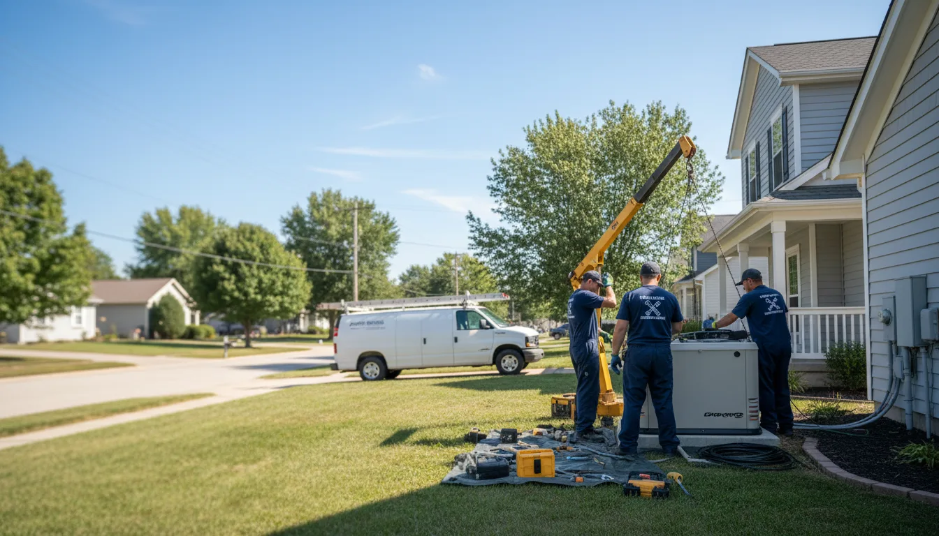 Generator Installation in West Alexander, PA near me
